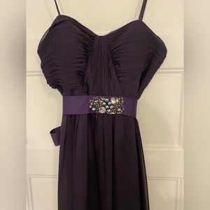 Le Château long purple dress